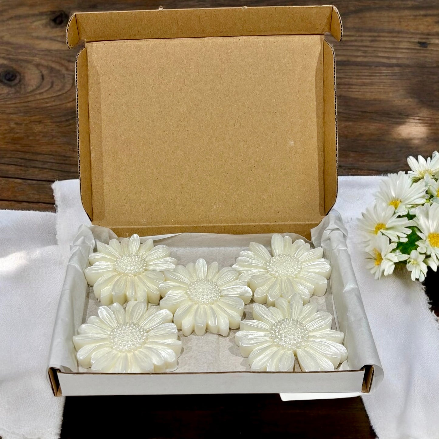 Spa Day - Daisy Shaped Wax Melts