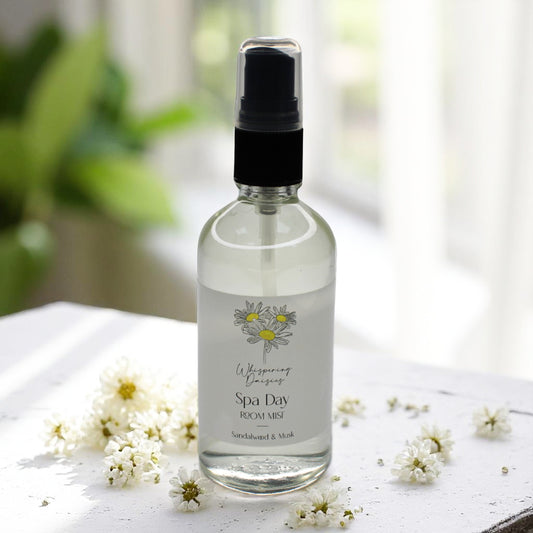 spa day 100ml room mist from whispering daisies