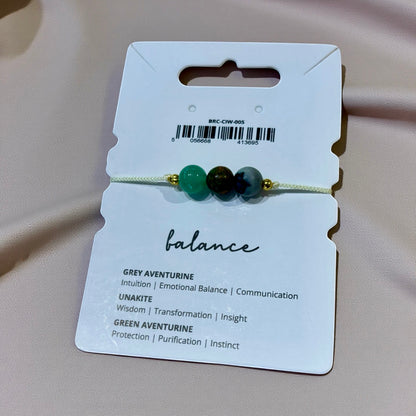 Balance -  Crystal Bracelet