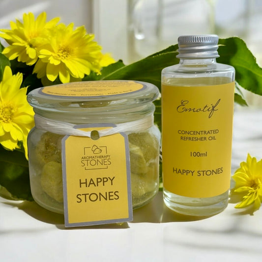 Happy Aromatherapy Stones - Gift Set