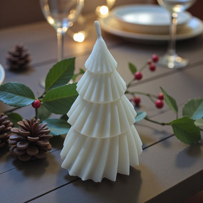 Christmas Tree- Pillar Candle